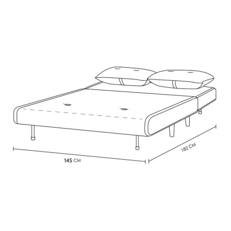 Sillon cama Trifold 2 cuerpos Sillon cama Trifold 2 cuerpos