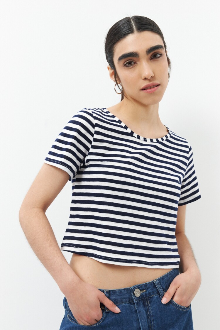 REMERA DONNA Azul Marino