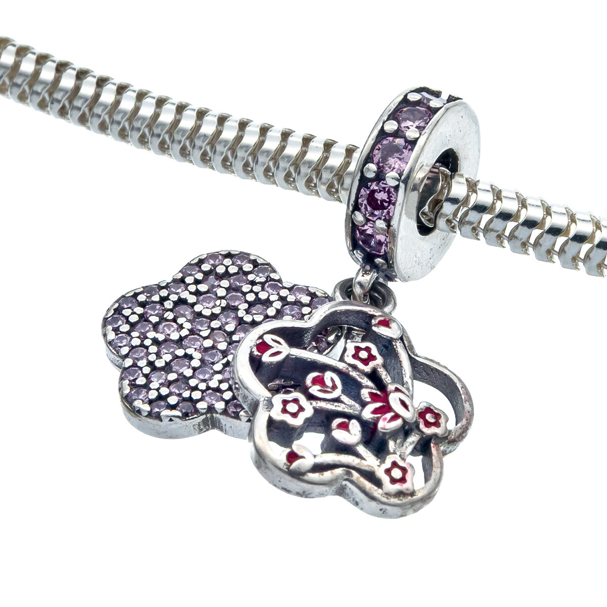 Dije de plata 925 y circonias 
