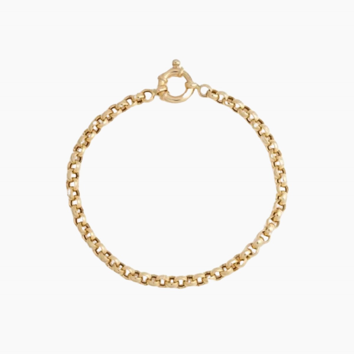 Pulsera En Oro 18k Con Cierre Marinero 