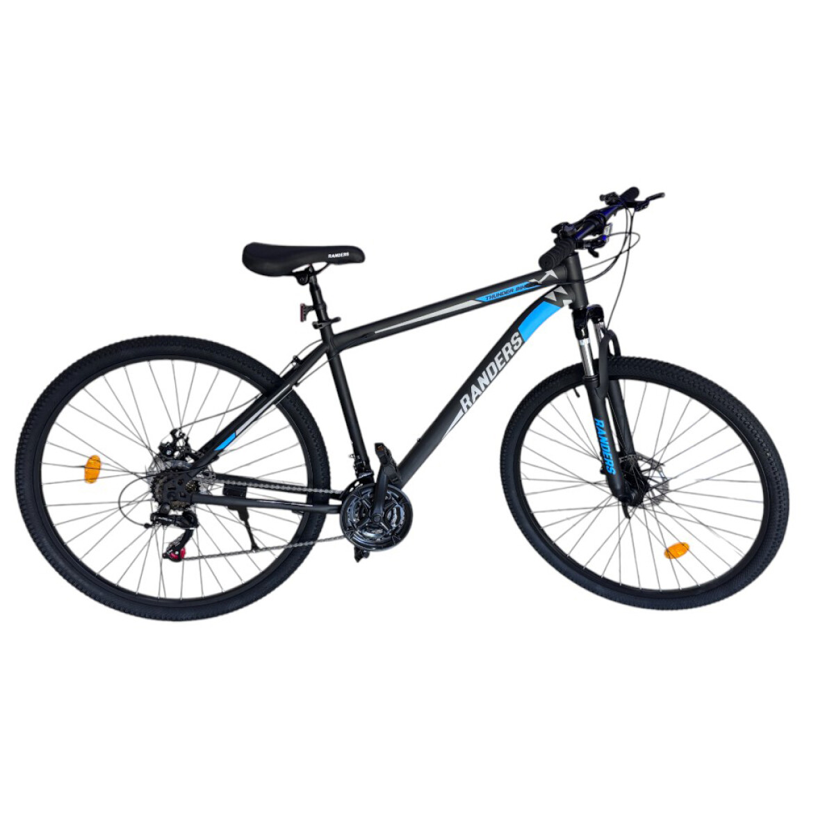 Bicicleta MTB Rod 29 Thunder Cambios Shimano negra azul 