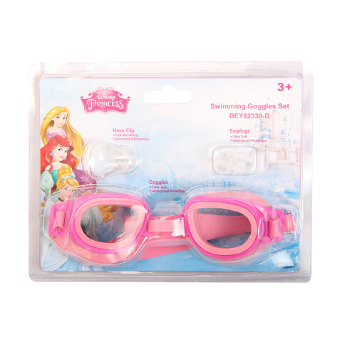 Lentes de Natación con Clip y Tapón Princesas Disney U