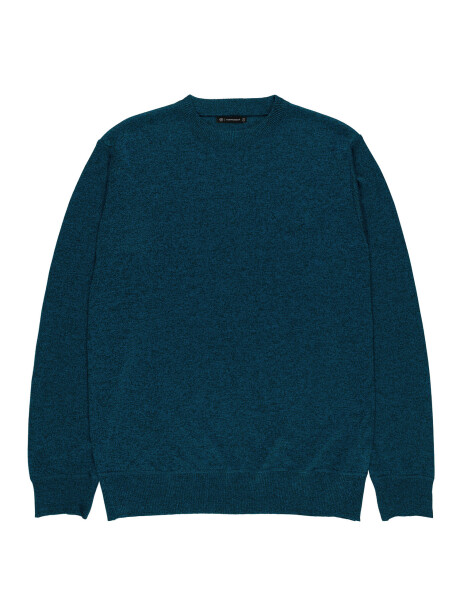 Sweater básico azul