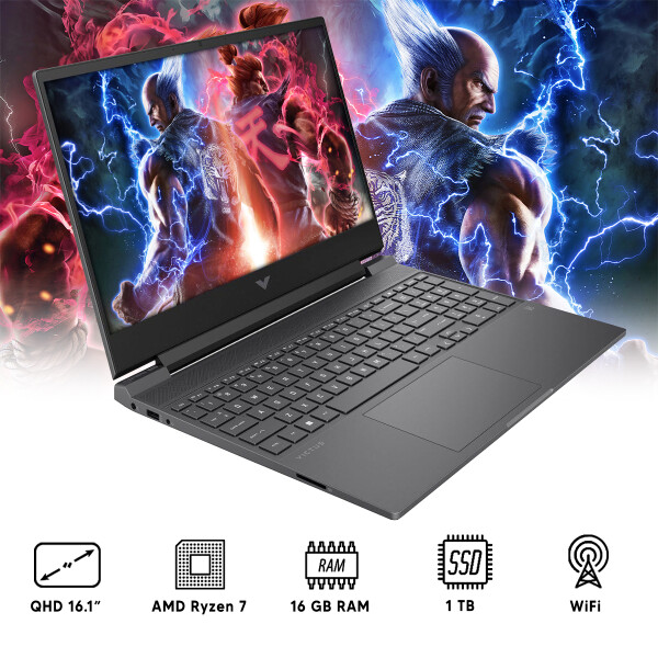 Notebook Hp Victus Ryzen 7/ 16 Gb Ram/ 1 Tb Ssd/ Rtx4070 NOTEBOOK HP VICTUS 16T RYZEN 7 16/1/4070