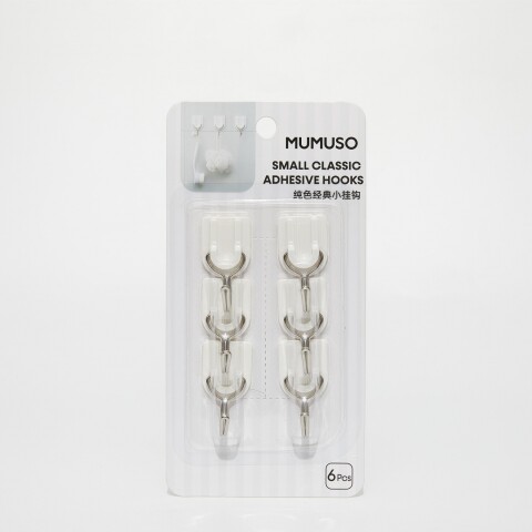 Gancho Adesivo De Plástico Incolor Scotch 3M Até 1kg | Site