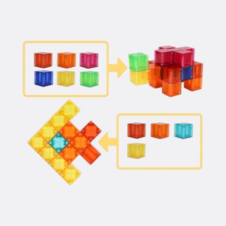 Juego De cubos Magnéticos 32 Piezas Juego De cubos Magnéticos 32 Piezas