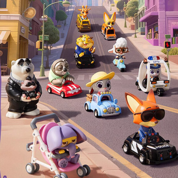 Blind box Zootopia wheels Blind box Zootopia wheels
