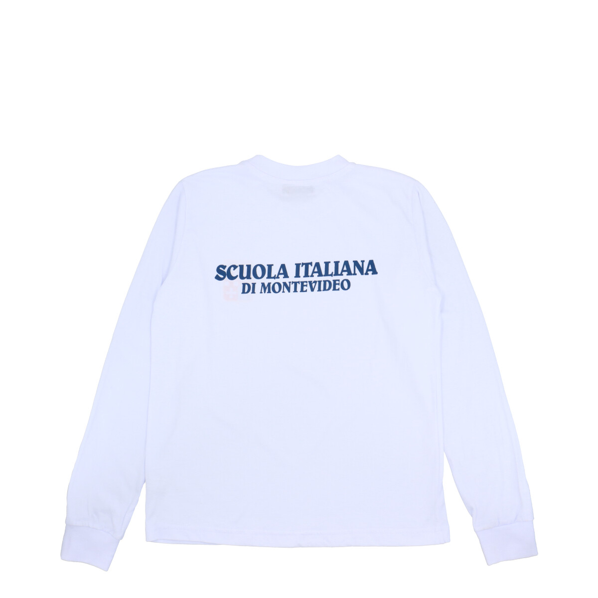 T-shirt Manga Larga Scuola Italiana Blanco