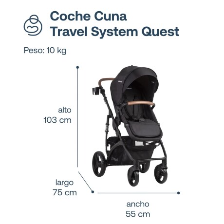 Coche Travel System QUEST LX Bebesit Coche Travel System QUEST LX Bebesit