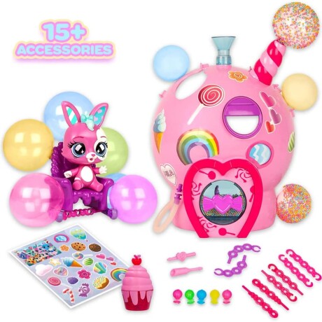 Set Figura Bubiloons Laboratorio con Accesorios 20 Globos 001