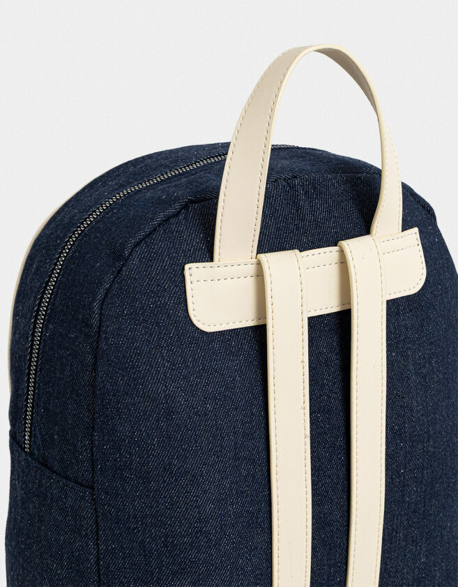 Mochilas Urbanas Mochila Denim "hello Kitty" - Azul Gastado