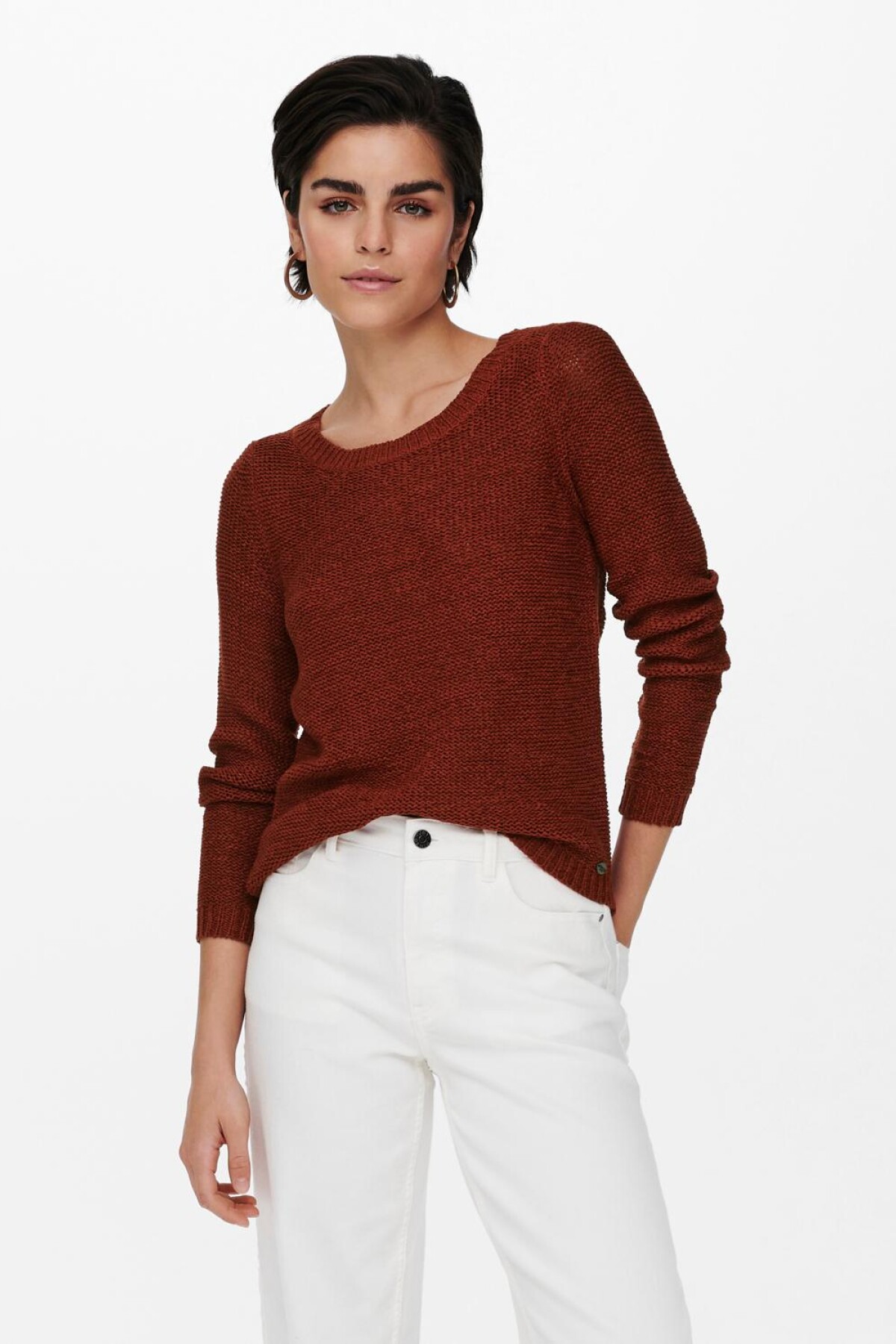 Sweater Geena Red Ochre