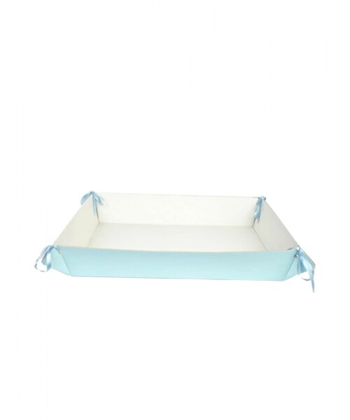 Bandeja baby shower 28,5x19x8 cm - PERLATO CELESTE Bandeja baby shower 28,5x19x8 cm - PERLATO CELESTE