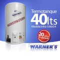 TERMOTANQUE COBRE 40 Lts. WARNER TERMOTANQUE COBRE 40 Lts. WARNER