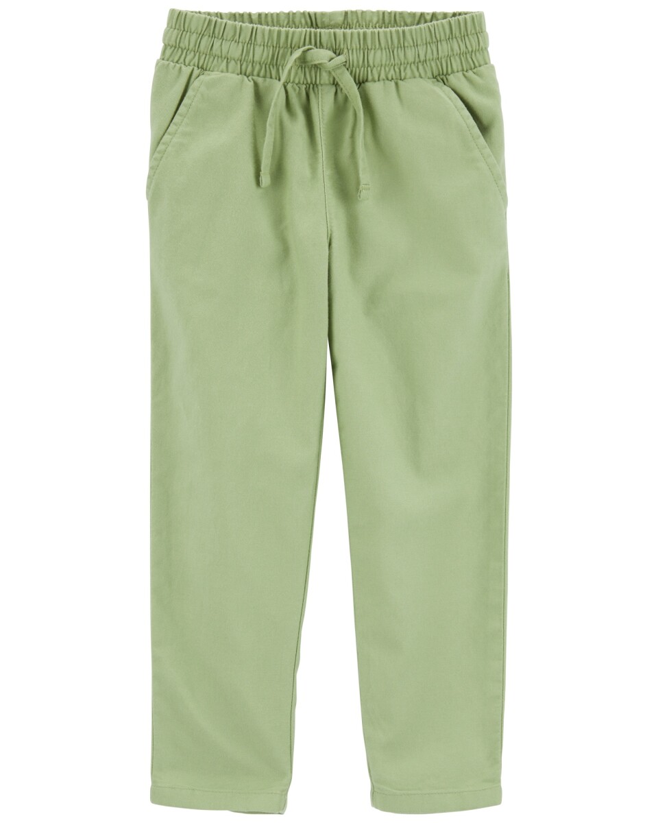 Pantalón de sarga Ecovero, verde 
