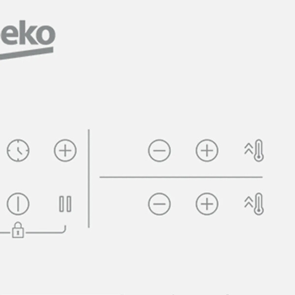 Anafe De Inducción Beko 60cm 4 Zonas Hii64200fmtw ANAFE INDUCCION BEKO 60CM HII64200FMTW