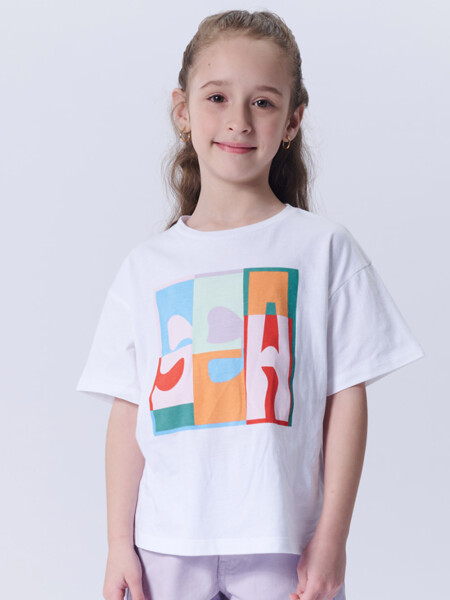 Remera manga corta estampa Sea Blanco