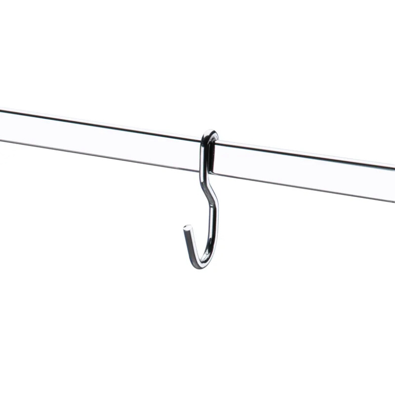BARRA C/ 6 GANCHOS EN INOX 80 CM BARRA C/ 6 GANCHOS EN INOX 80 CM