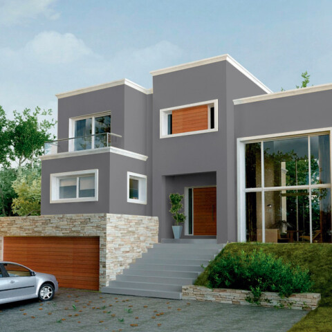 Sinteplast Obras - Latex Interior Exterior Gris Plomo