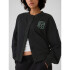 JPN LOGO CREW CARDIGAN TRUE BLACK V2