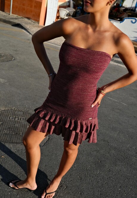 Preorder - Vestido Zadar SS27 Tinto