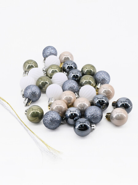 CHIRIMBOLOS SET 30 PCS GRIS CLARO