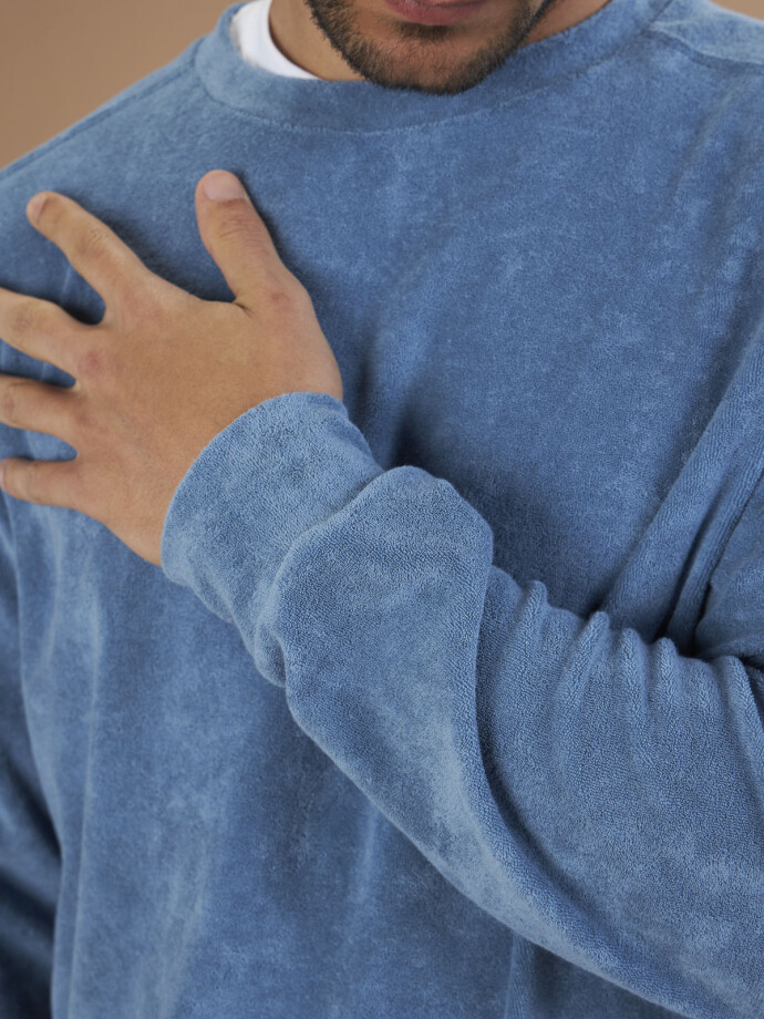 FLEECE MAIA AZUL PIEDRA