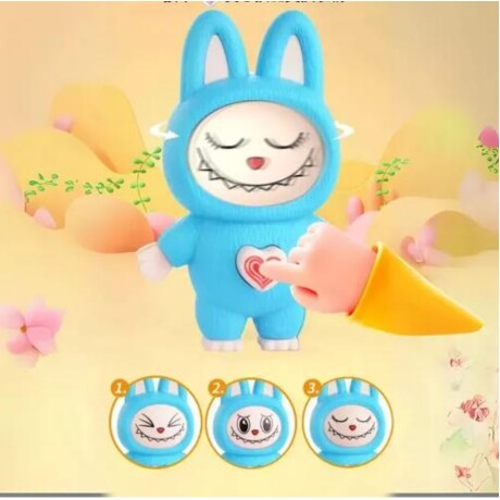 Llavero Labubu DQ-1 Cambia Expresiones Colores Surtidos 001