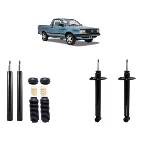 SUSPENSION VARIOS COMBO KIT 4 AMORTIGUADORES + CAZOLETAS PARATI SAV 94 SUSPENSION VARIOS COMBO KIT 4 AMORTIGUADORES + CAZOLETAS PARATI SAV 94