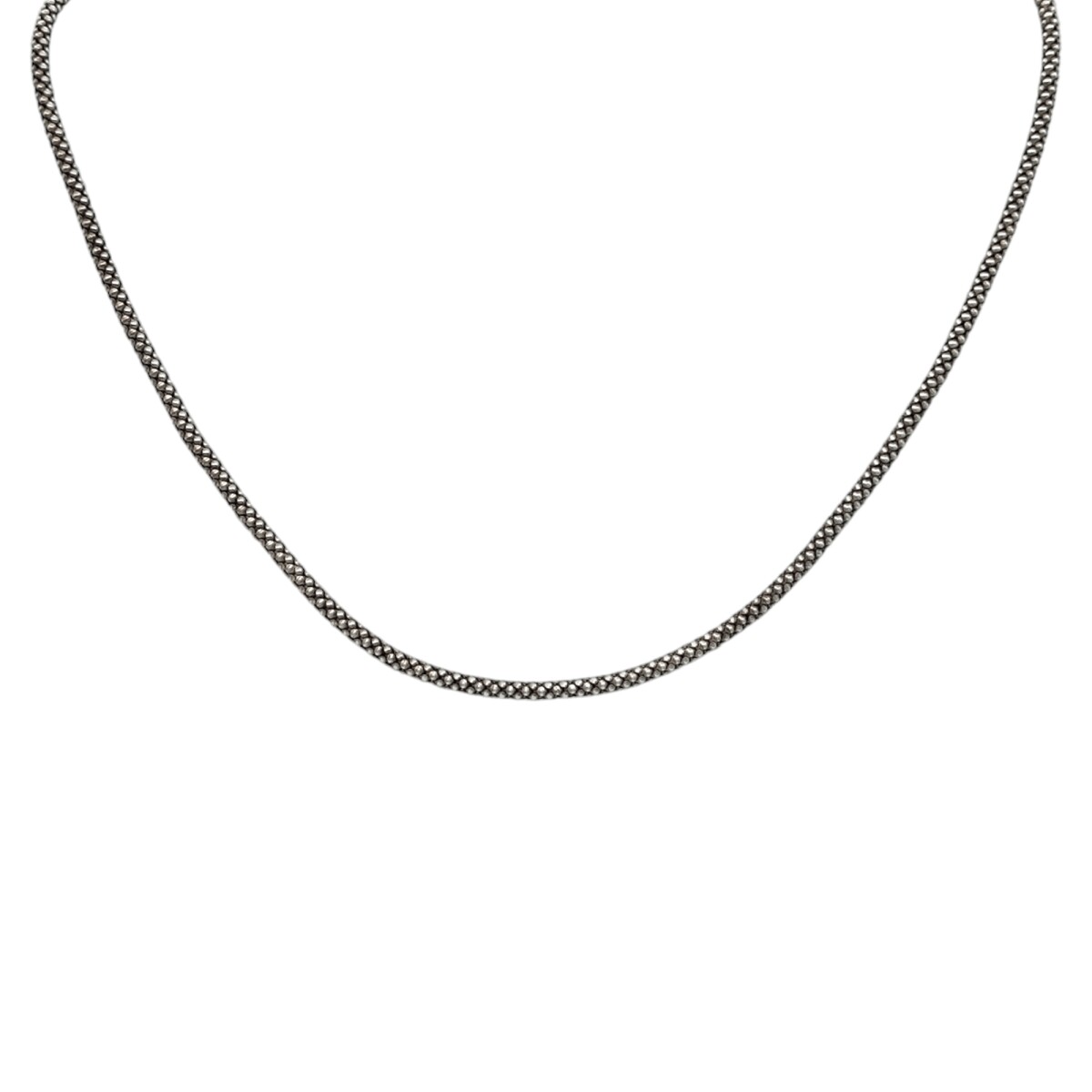 Cadena Cordon Serpiente - Plata 925 - Sin Piedra - CD3435 - sinpiedra 