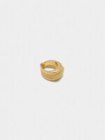 Anillo Triple Dorado beige