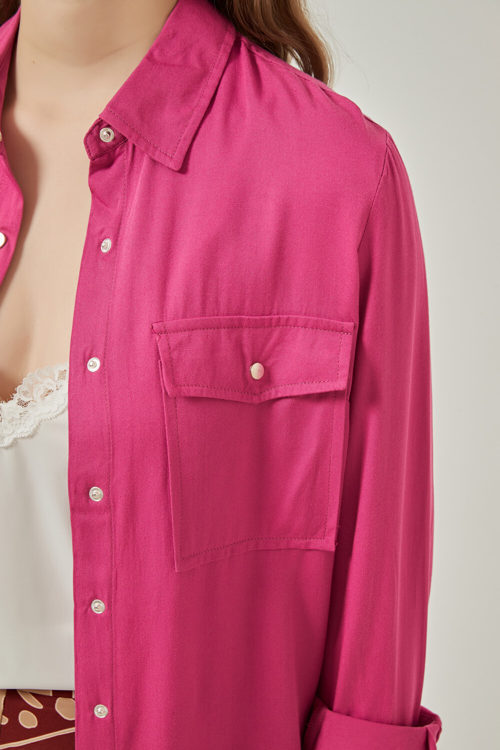 Camisa Assum Magenta