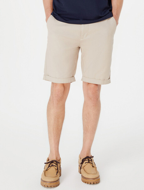 BERMUDA BÁSICA BEIGE