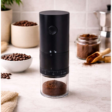 Molinillo de café eléctrico Negro