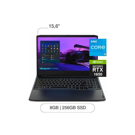 Notebook LENOVO Ideapad Gaming 15,6' FHD 256GB SSD / 8GB I5-11300H W11 Notebook LENOVO Ideapad Gaming 15,6' FHD 256GB SSD / 8GB I5-11300H W11