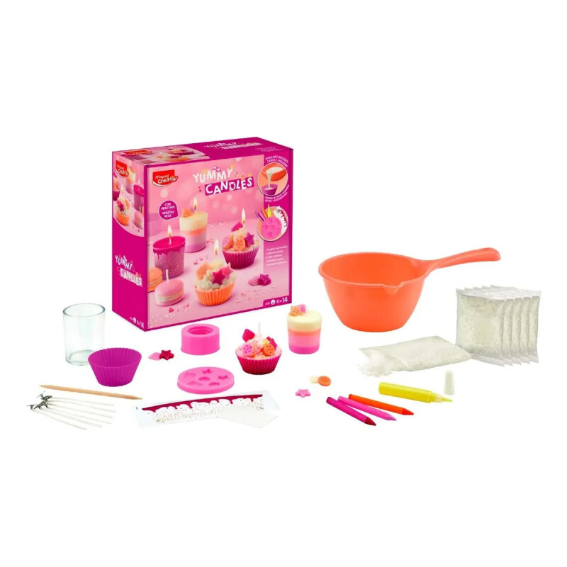 Set de Velas Yummy Candles Maped Creativ Set de Velas Yummy Candles Maped Creativ