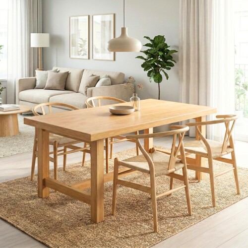 Juego De Comedor 4 Sillas - Wishbone Toronto - Origen Juego De Comedor 4 Sillas - Wishbone Toronto - Origen