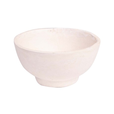 BOWL PAPEL MACHÉ PAPEL-ARTESANAL NATURAL-BEIGE 8717