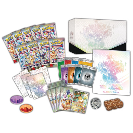 Pokémon TCG: Scarlet&Violet - Prismatic Evolutions - Elite Trainer Box [Inglés] Pokémon TCG: Scarlet&Violet - Prismatic Evolutions - Elite Trainer Box [Inglés]