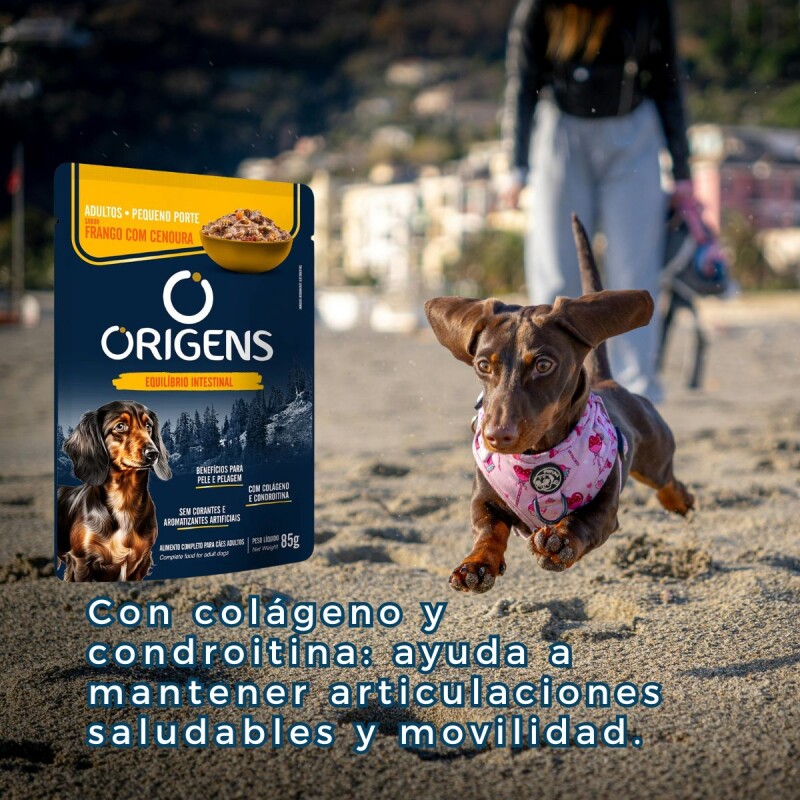 ORIGENS EN SALSA PERRO ADULTO 85 GR RAZAS PEQUEÑAS POLLO