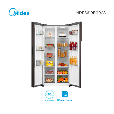 Refrigerador 2 Puertas 482 Lts Inverter Midea M500SBSINV Refrigerador 2 Puertas 482 Lts Inverter Midea M500SBSINV
