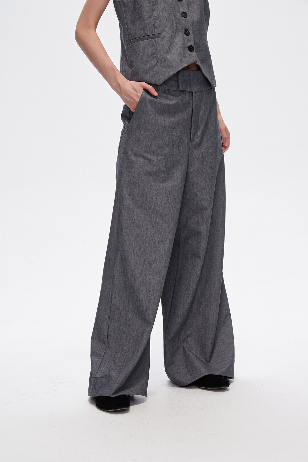 Pantalon Tatuapu Gris Medio