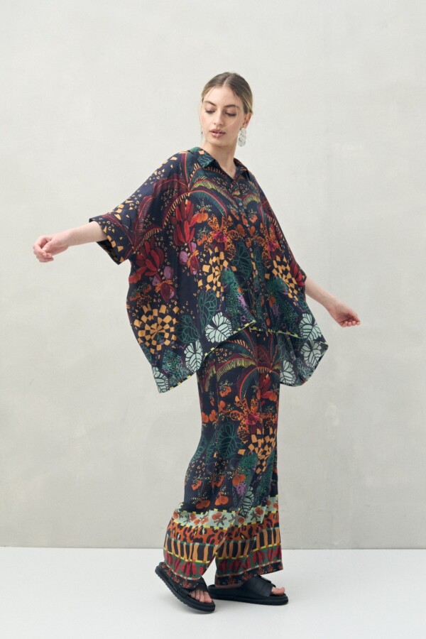 PANTALON ACROSTICO Negro