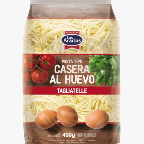 FIDEOS LAS ACACIAS T/CASERO HUEVO 400G TAGLIATELLE FIDEOS LAS ACACIAS T/CASERO HUEVO 400G TAGLIATELLE