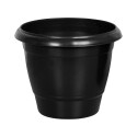 MACETA REDONDA GRANDE 44 LITROS NEGRO