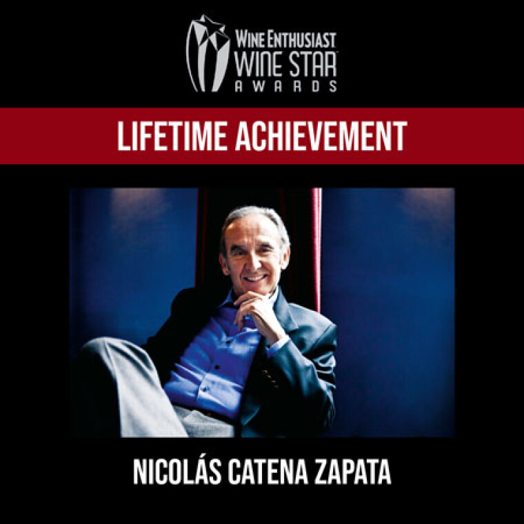 Nicolás Catena Zapata honrado con el Premio a la Trayectoria por la revista Wine Enthusiast