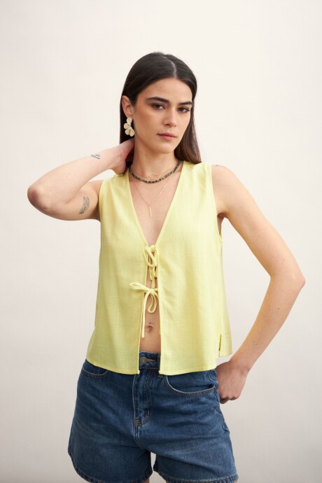 Chaleco Rocio Amarillo