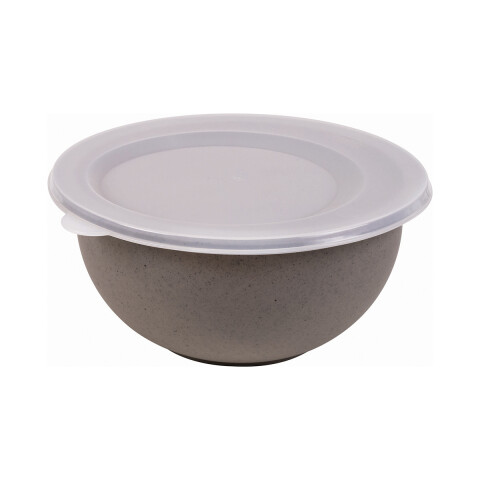 Bowl Plástico Gourmet con Tapa 3,3 Lts GRIS