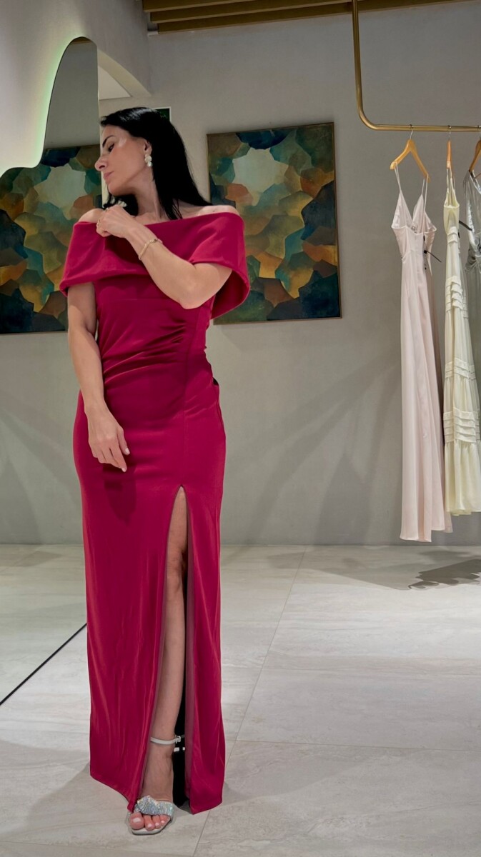 Vestido Saveria - Magenta 