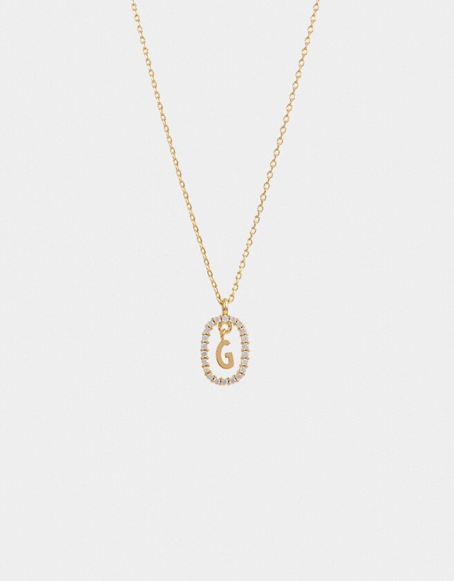 Cadena Corta con Dije Premium Gold Cortos - Dorado